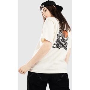 Santa Cruz Raven Strip T-Shirt off white S female