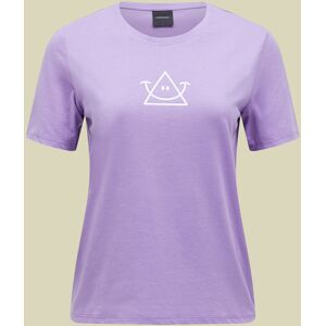 Peak Performance Explore Graphic Tee Women L lila - bouganvillea