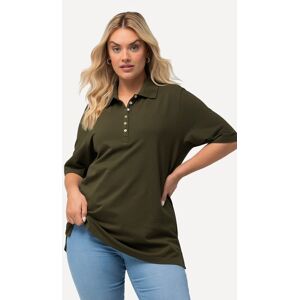 Große Größen Poloshirt, Damen, braun, Größe: 58/60, Baumwolle, Ulla Popken