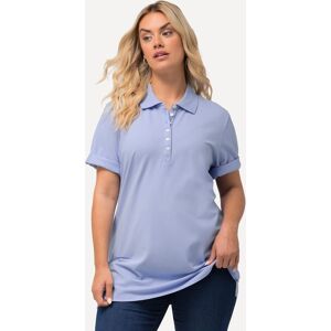 Große Größen Poloshirt, Damen, blau, Größe: 58/60, Baumwolle, Ulla Popken