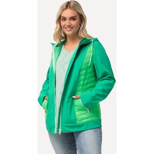 Große Größen HYPRAR Hybrid-Kapuzenjacke, Damen, türkis, Größe: 58/60, Polyester/Synthetische Fasern, Ulla Popken