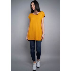 Longshirt SEIDEL MODEN Gr. 54, braun (messing) Damen Shirts Jersey in schlichtem Design, MADE IN GERMANY Bestseller