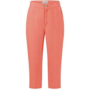 7/8-Hose FYNCH-HATTON Gr. 40, N-Gr, bright apricot Damen Hosen Leinenhosen aus 100% Leinen