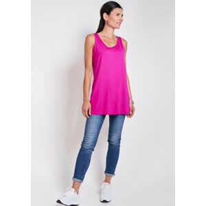 Longtop SEIDEL MODEN Gr. 38, pink (magenta) Damen Tops in schlichtem Design, MADE IN GERMANY