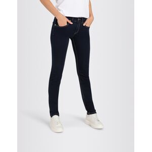 Slim-fit-Jeans MAC Gr. 40, Länge 30, blau (dark rinsewash) Damen Jeans Röhrenjeans