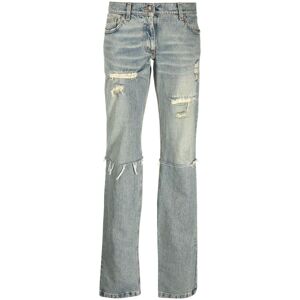 Dolce & Gabbana Pre-Owned 2000s Distressed-Jeans - Blau 42 Female