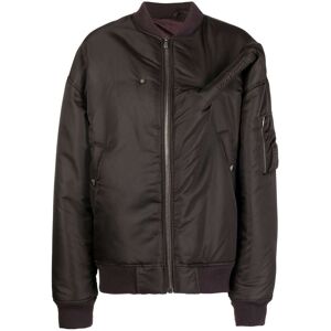 Pro-Ject Y/Project Bomberjacke mit Logo-Stickerei - Braun XXS/XS/M Female