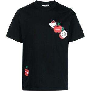 Soulland x Hello Kitty Apple T-Shirt - Schwarz XS/S/M/L Unisex