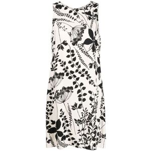 Luisa Cerano Kleid mit Blatt-Print - Nude 36/38/42 Female