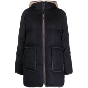 Brunello Cucinelli hooded puffer jacket - Schwarz 42/44 Female