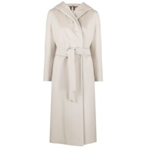 Herno hooded virgin-wool coat - Nude 38/42 Female