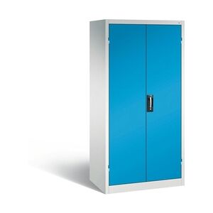 C+P Schwerlastschrank   HxBxT 195x93x60cm   Lichtgrau/Lichtblau von PROREGAL