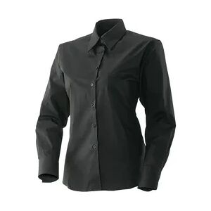 Exner Bluse tailliert Farbe schwarz Größe 46