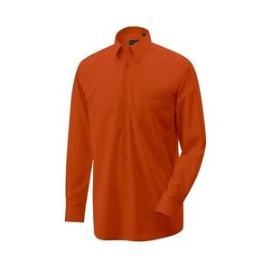 Exner 400 - Oberhemd langarm : mittelbraun 60% Baumwolle 40% Polyester 120 g/m2 48