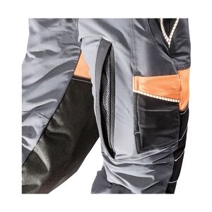 Bullstar Schnittschutz-Hose PROXIMO mit Hosenträger anthrazit/orange