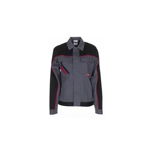 PLANAM Damen Bundjacke Highline schiefer/schwarz/rot Größe 52