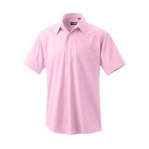 Exner 401 - Oberhemd halbarm : rosa 60% Baumwolle 40% Polyester 120 g/m2 44