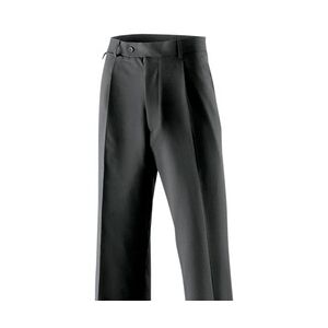 Exner 600 - Herrenhose mit Bundfalten : anthrazit 53% Polyester 43% Schurwolle 4% Elasthan 60