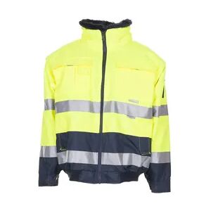 PLANAM Comfortjacke Warnschutz gelb/marine Größe 6XL