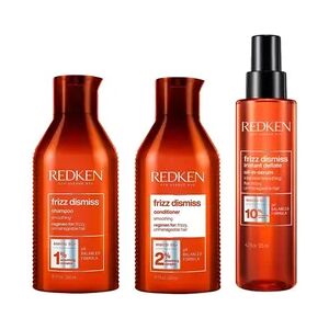 Redken Frizz Dismiss Bundle Instant Deflate Oil Haarpflegesets 0.73 l Damen