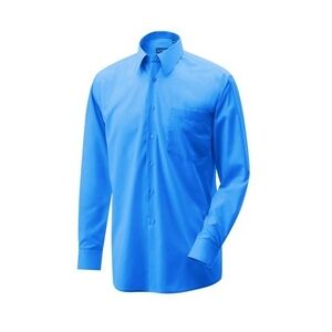 Exner 400 - Oberhemd langarm : royal blue 60% Baumwolle 40% Polyester 120 g/m2 40