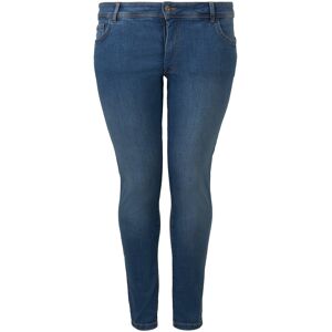 TOM TAILOR Damen Plus - Skinny Jeans, blau, Gr. 50