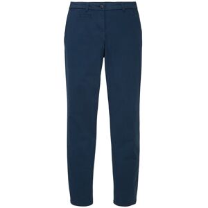 TOM TAILOR Damen Chino Hose, blau, Uni, Gr. 40/30