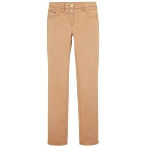 TOM TAILOR Damen Alexa Slim, braun, Uni, Gr. 36/32