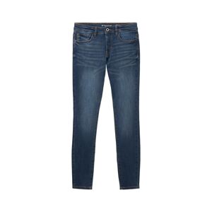 TOM TAILOR Damen Alexa Skinny Jeans, blau, Uni, Gr. 25/30