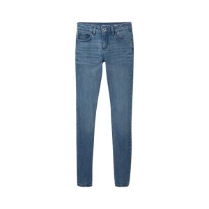 TOM TAILOR Damen Alexa Slim Jeans, blau, Uni, Gr. 31/30