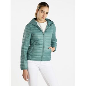 Solada 100 Gramm Damenjacke mit Kapuze Leichte Jacken Damen Grün Größe M