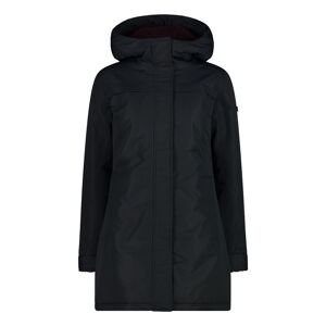 CMP Parka FIX Hood Taslan Grau, Damen Parkas, Größe 40 - Farbe Antracite