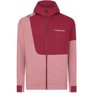 La Sportiva Mood Hoody Rot, Damen Sweaters & Hoodies, Größe L - Farbe Blush - Red Plum