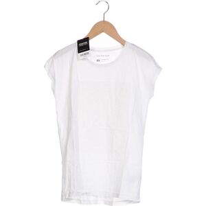 Calvin Klein Jeans Damen T-Shirt, weiß, Gr. 34