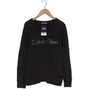 Calvin Klein Jeans Damen Sweatshirt, schwarz, Gr. 34