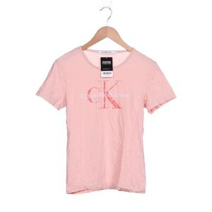 Calvin Klein Jeans Damen T-Shirt, pink, Gr. 38