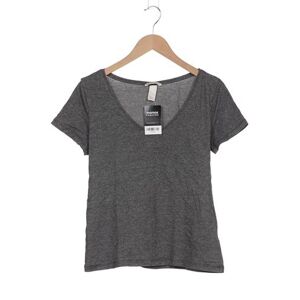 H&M H&M Damen T-Shirt, grau, Gr. 42