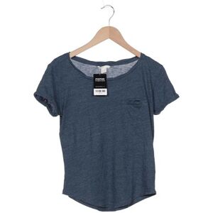 H&M H&M Damen T-Shirt, marineblau, Gr. 34