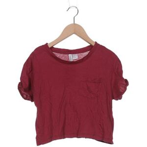 H&M H&M Damen T-Shirt, bordeaux, Gr. 36