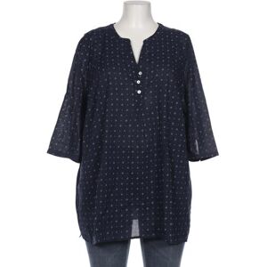 Happy Size Damen Bluse, marineblau, Gr. 52