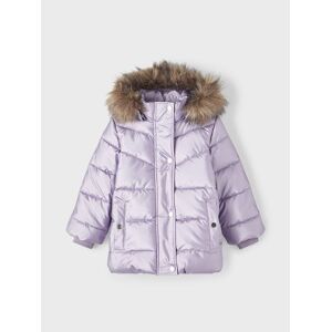 Name it Wattierte Jacke Kunstfell für Damen - 98