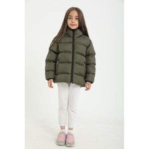 freemen Winterjacke Khaki Puffer für Damen - 11–12 Jahre