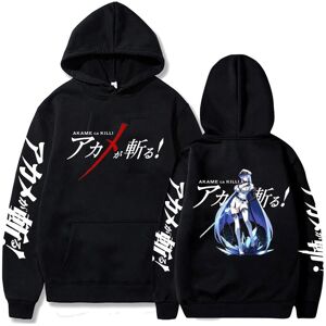 Xuhaijian02 Akame Ga Kill Streetwear Sweatshirt Anime Hoodie Übergroße Druck Sweatshirts Hip Hop Hoodies Mann Frauen Casual Pullover Kleidung