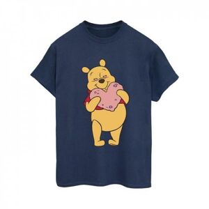 Disney Damen/damen Winnie Puuh Herzaugen Baumwoll-Boyfriend-T-Shirt