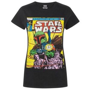 Star Wars Damen/damen Boba Fett Comic T-Shirt