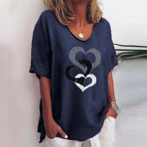 Xr 01 Neue Frauen T-Shirt Sommer Kurzarm V-Ausschnitt Top Lose Beiläufige Weibliche Kleidung Street Hip Hop T Harajuku T Shirt Pullover