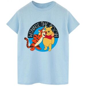 Disney Damen/damen Winnie Puuh Mit Tigger Baumwoll-Boyfriend-T-Shirt