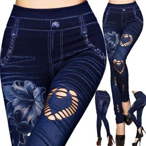 Lius Fashion Frauen Lange Beiläufige Dünne Hosen Elastische Strumpfhosen Gedruckt Leggings Hohe Taille Dünne Hosen Bleistift Hosen