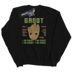 Marvel Womens/ladies Guardians Of The Galaxy Vol. 2 Groot Skills Sweatshirt