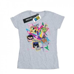 Dc Comics Damen/damen Teen Titans Go 80s Icons Baumwoll-T-Shirt